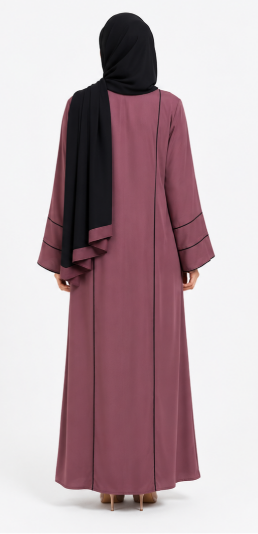 Classy Strips Nuha Abaya