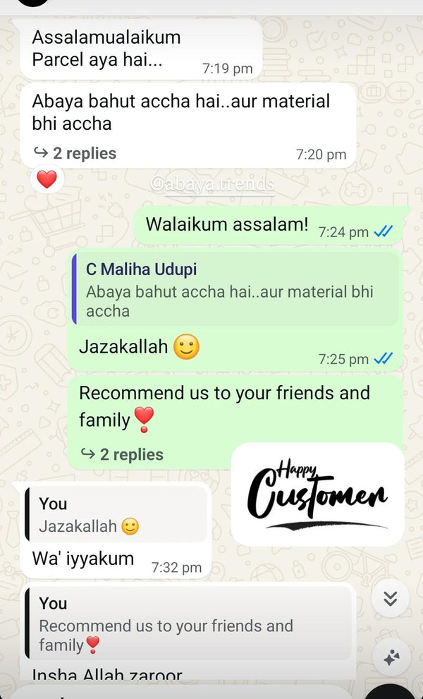 Customer review