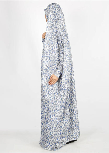 Blue Rose Printed Namaz Makhna