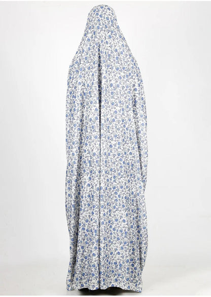 Blue Rose Printed Namaz Makhna