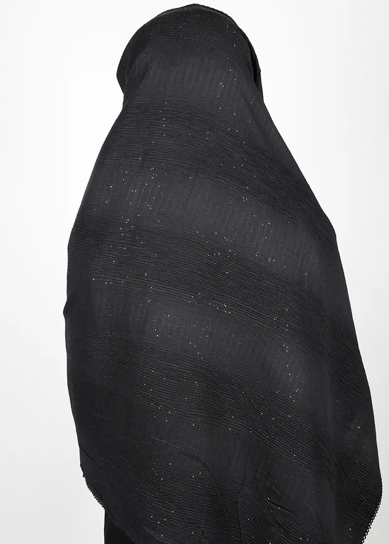 Midnight Sparkle Premium Hijab