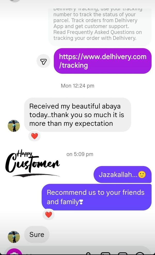Customer review